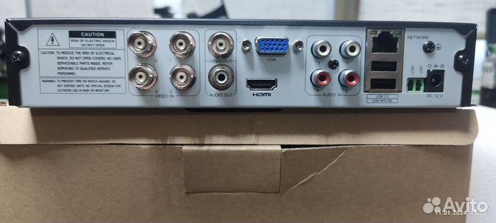 Регистратор для видеонаблюдения бу