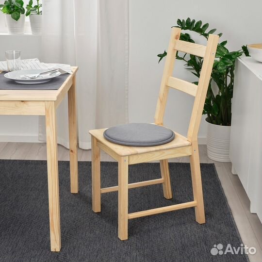 Подушка на стул, серый IKEA Икеа новая