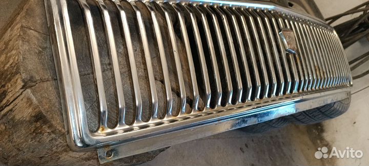 Решетка радиатора газ 3102 хром