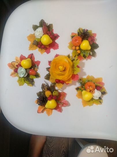 Брошь, браслет на праздник осени