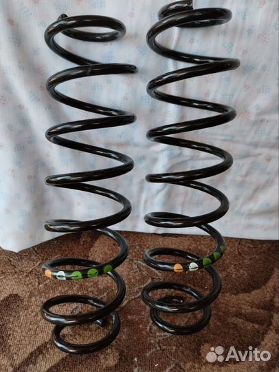 Пружины задние на volkswagen polo 5 рестайлинг