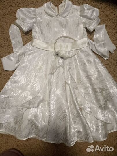 Платье нарядное для девочки 116 128
