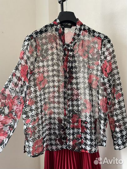 Блузка рубашка Zara 48 новая