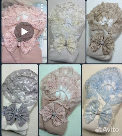 Конверт на выписку из роддома (смотрите видео)