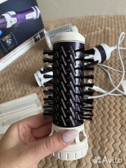 Фен щетка вращающаяся rowenta