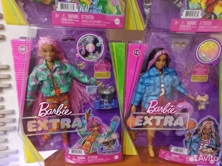 Новая барби extra 9, 10, 12, 13