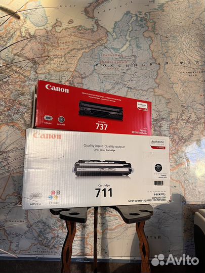 Картридж Canon 737, 711 лазерный, черный