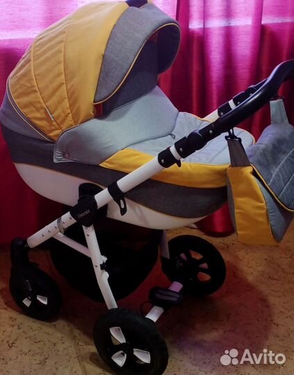 Коляска 2 в 1 адамекс неонекс
