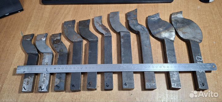 Резцы петушковые отрезные обратные