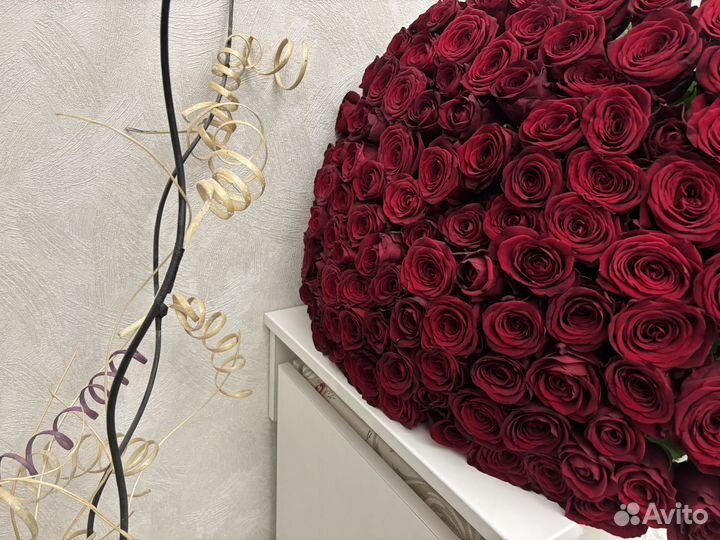 Метровые розы С доставкой цветы букеты