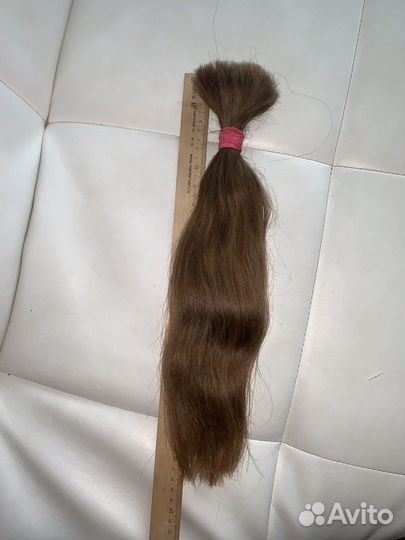 Волосы натуральные срез