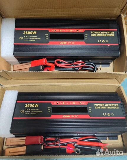 Z22 2600w Автомобильный инвертор модифицированный