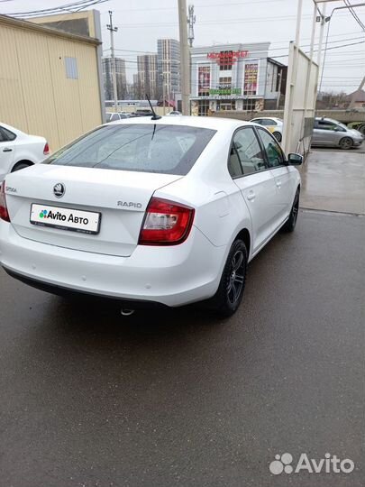 Skoda Rapid 1.6 МТ, 2018, 98 000 км