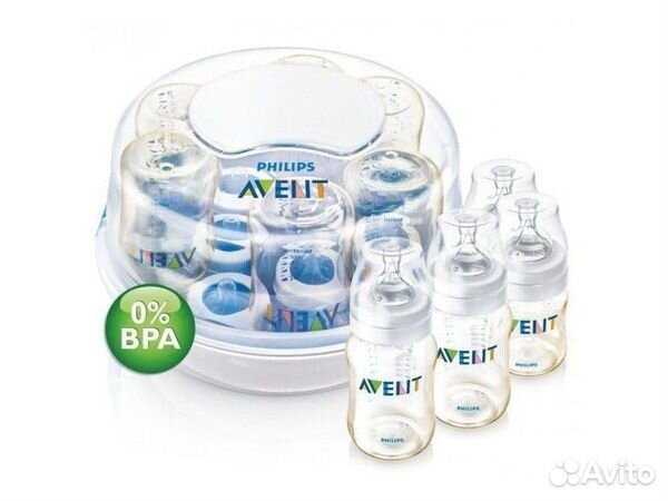 Стерилизатор для свч с бутылочками Avent SCF282/02