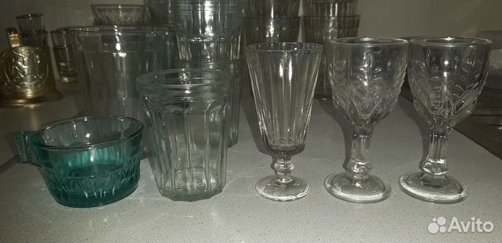 Лафитники,граненые стаканы(зчс,зс,бор,сзо),СССР