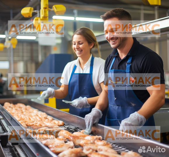 Упаковщик/ца, вахта, жилье+питание