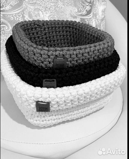 Набор интерьерных корзинок из 3-х предметов