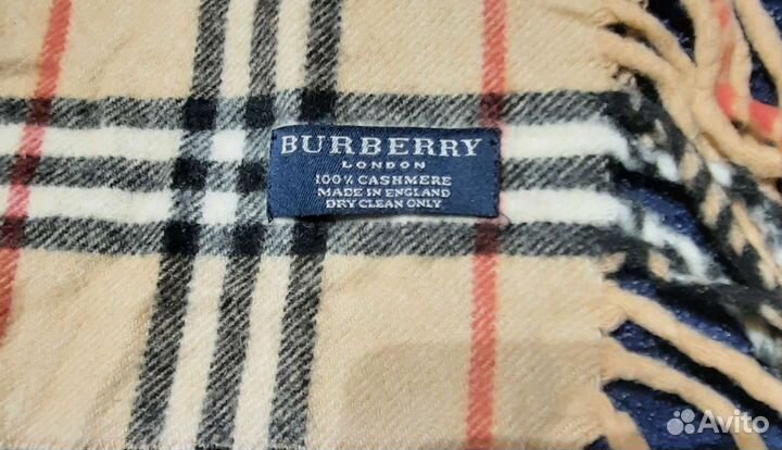 Шарф burberry кашемир