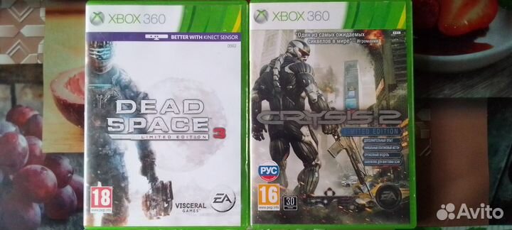 Продам игры на Xbox 360 и Xbox one