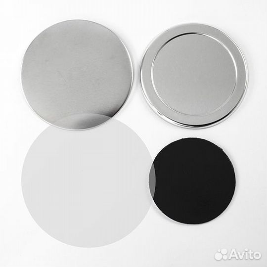 Закатные магниты, диаметр 75мм, на заказ