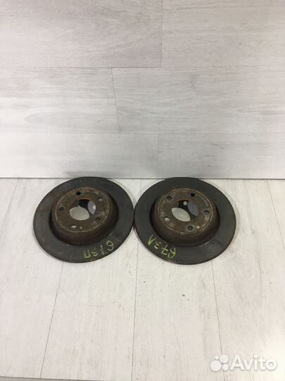 Тормозной диск задний mazda 3 BK 2.0 мт седан