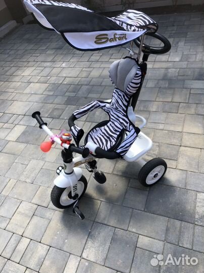 Детский велосипед с ручкой