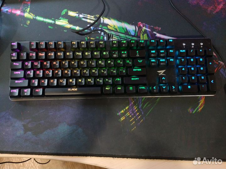 Игровая клавиатура zet gaming blade