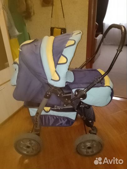 Прогулочная коляска зимняя бу