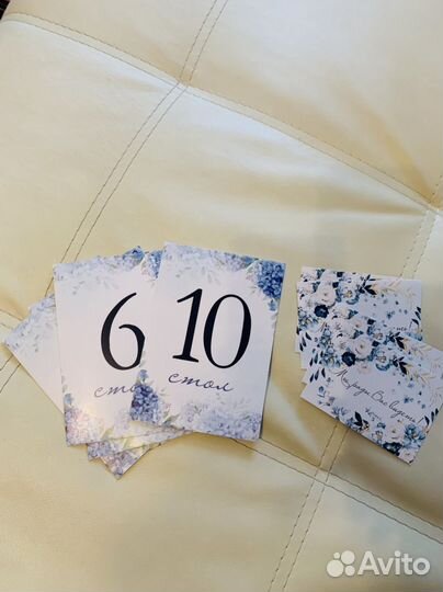 Банкетные Карточки для рассадки гостей на свадьбу