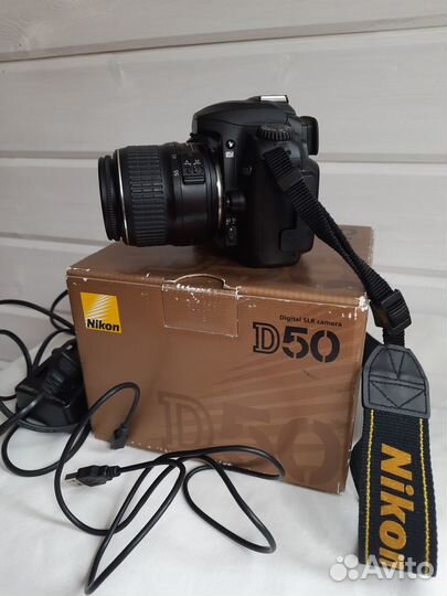 Зеркальный фотоаппарат nikon D50