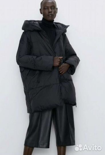Пуховик женский zara