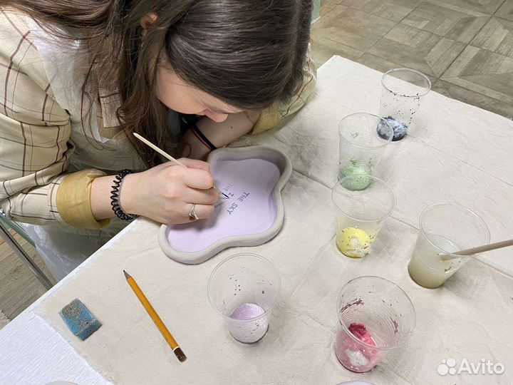 Мастер-класс по керамике, лепка из глины