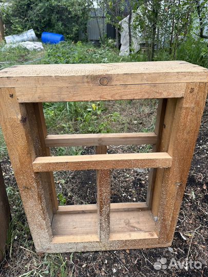 Рамы оконные деревянные