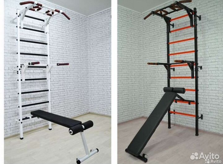 Шведская стенка, турник, брусья 250 кг