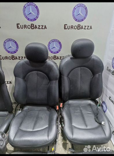 Сиденья мераедес купе, кожа
