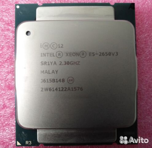 Процессор intel xeon E5-26XX