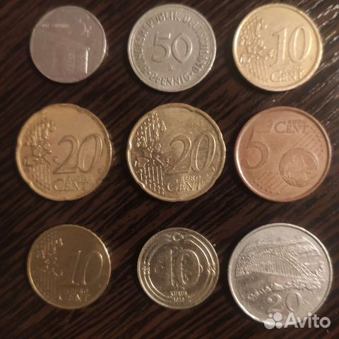 Разные монеты мира