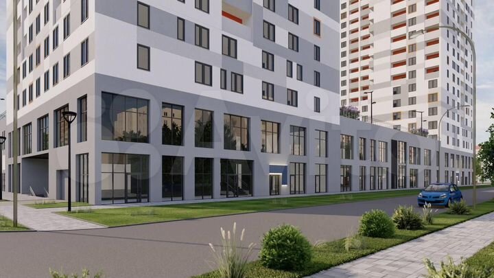 3-к. квартира, 77,2 м², 20/23 эт.