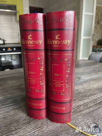 Коробка Hennesy коньяк Tom