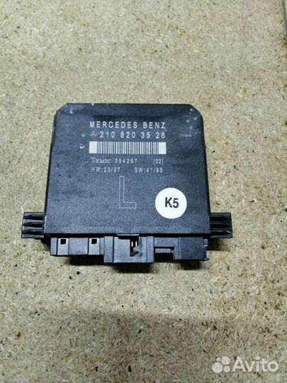 Эбу стеклоподъемника Mercedes w210 передний левый