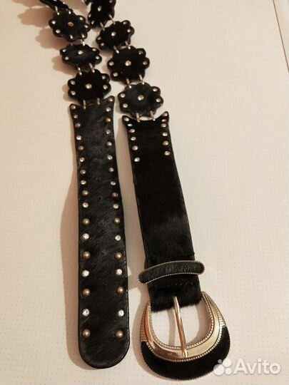 Ремень женский кожаный