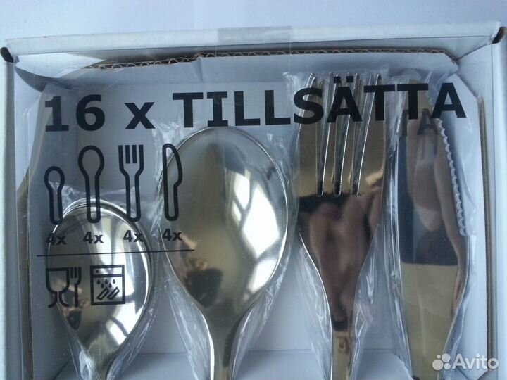 Столовый набор, 16 предметов, Тилльсэтта (IKEA)