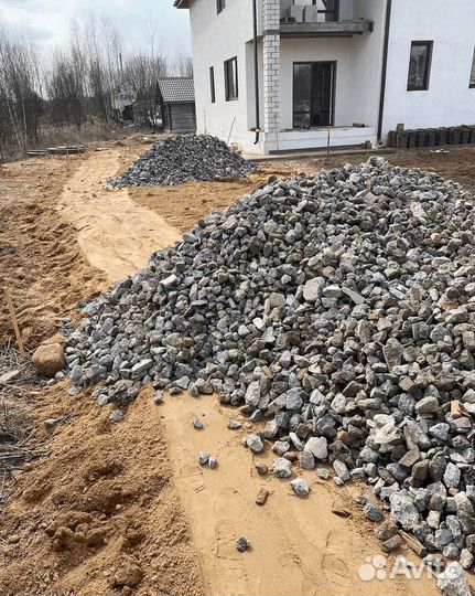 Щебень вторичный в наличии с доставкой