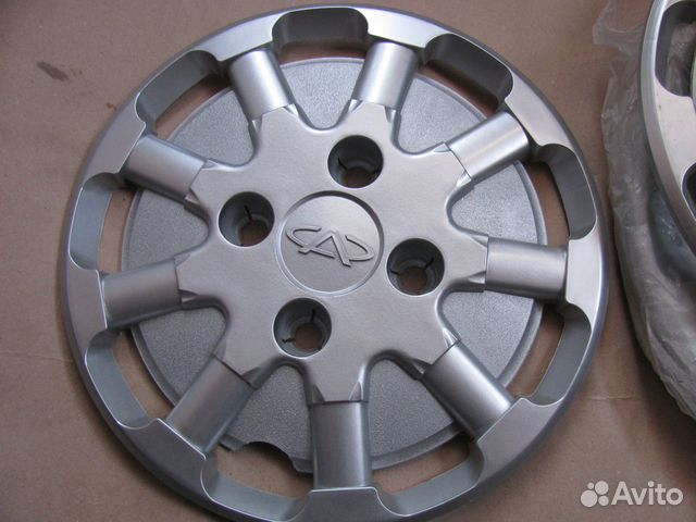 Колпаки новые оригинальные на диски Chery R13