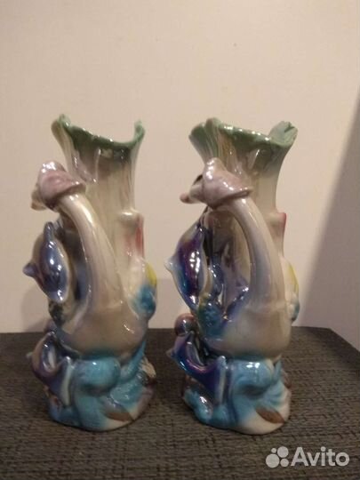 Ваза статуэтка фарфоровая