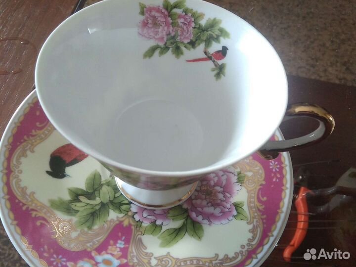 Чашка с блюдцем