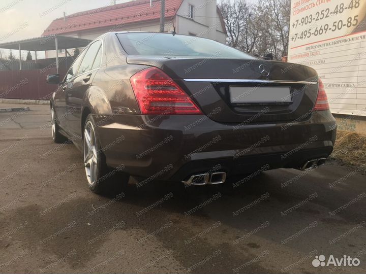 Обвес 63 AMG Mercedes S 221