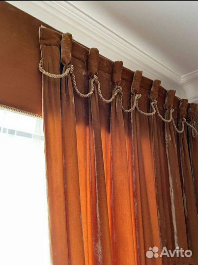 Ламбрекен подхваты тюль итальянское качество