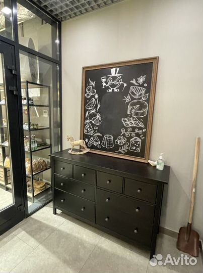 Меловая доска в раме