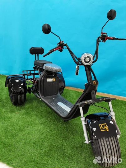 Электроскутер трехколесный citycocо GT X7 PRO